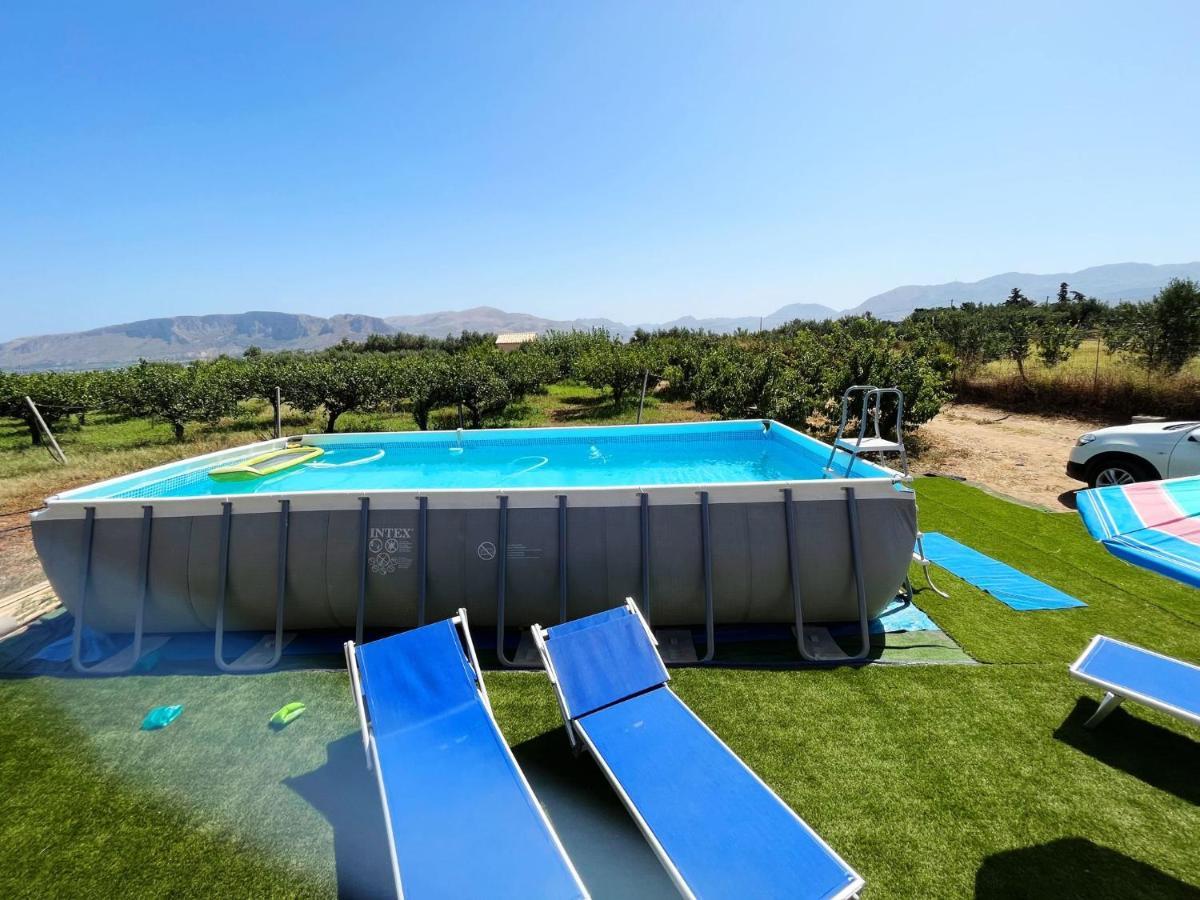 Lovely Country House Trappeto  Luaran gambar